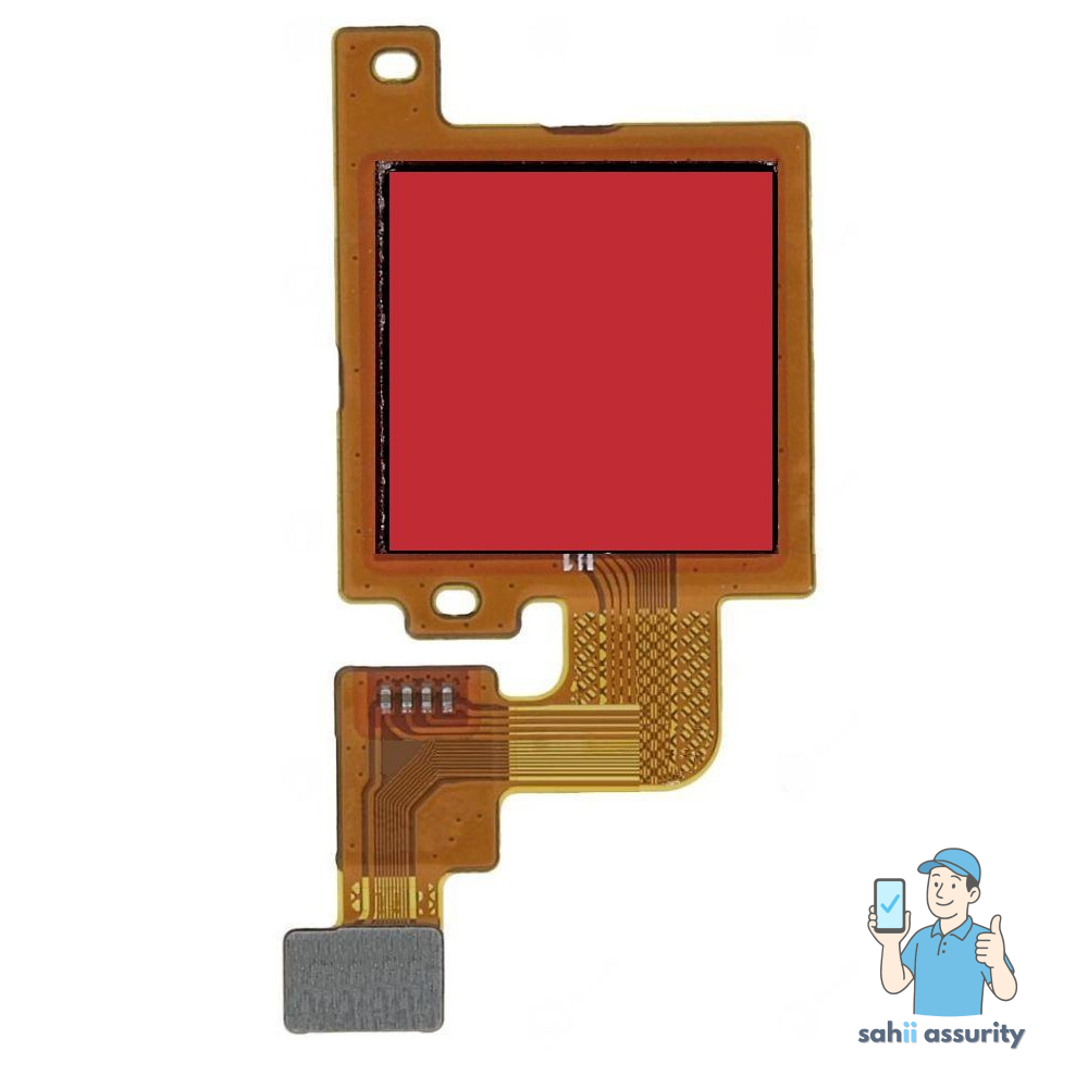 Fingerprint Sensor with Flex Cable for Xiaomi Mi A1 Red